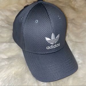 NWT Adidas Stretch Fit Sonic Grey Hat